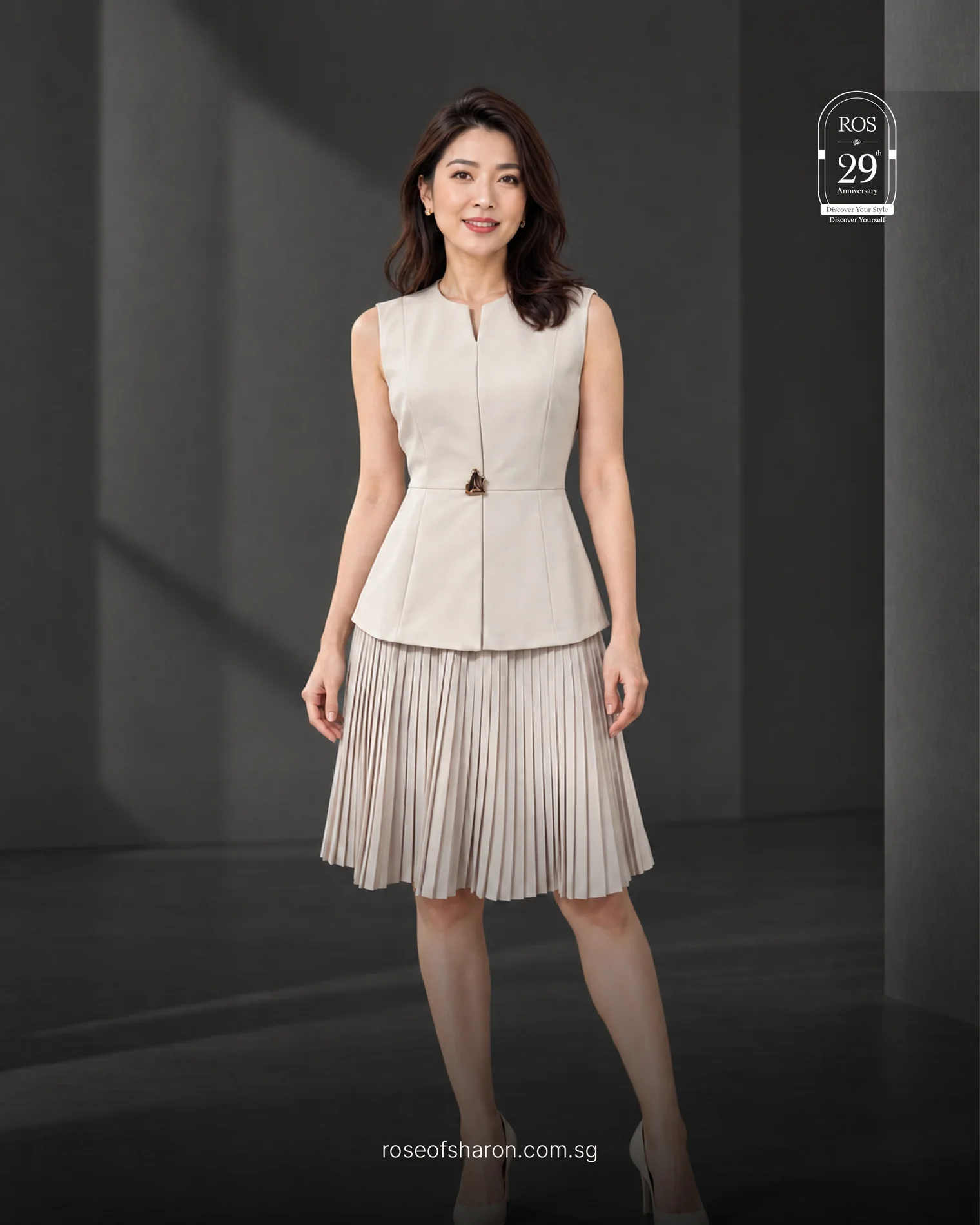 Rose of Sharon coordinated fashion social artwork
